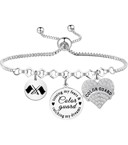 TIIMG Kompaktspiegel Mit Color Guard Spruch – Süßes Geschenk Für Mädchen, Senioren Oder Flaggen-Fans