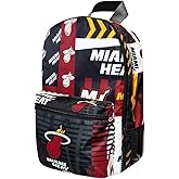 Pro Specialties Group Miami Heat Basketball Travel Backpack, hiking, gym,durable bag designed for men and women. Ideal for Adults, extra-large & waterproof use for various activities