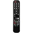 AN-MR21GA Smart Remote Control Replacement fit for LG Smart TV 2021 OLED TV Series G1 C1 A1 QNED99 QNED90 NANO99 NANO90 NANO85 NANO80 NANO75 and UHD TV's UP80 UP75 Series