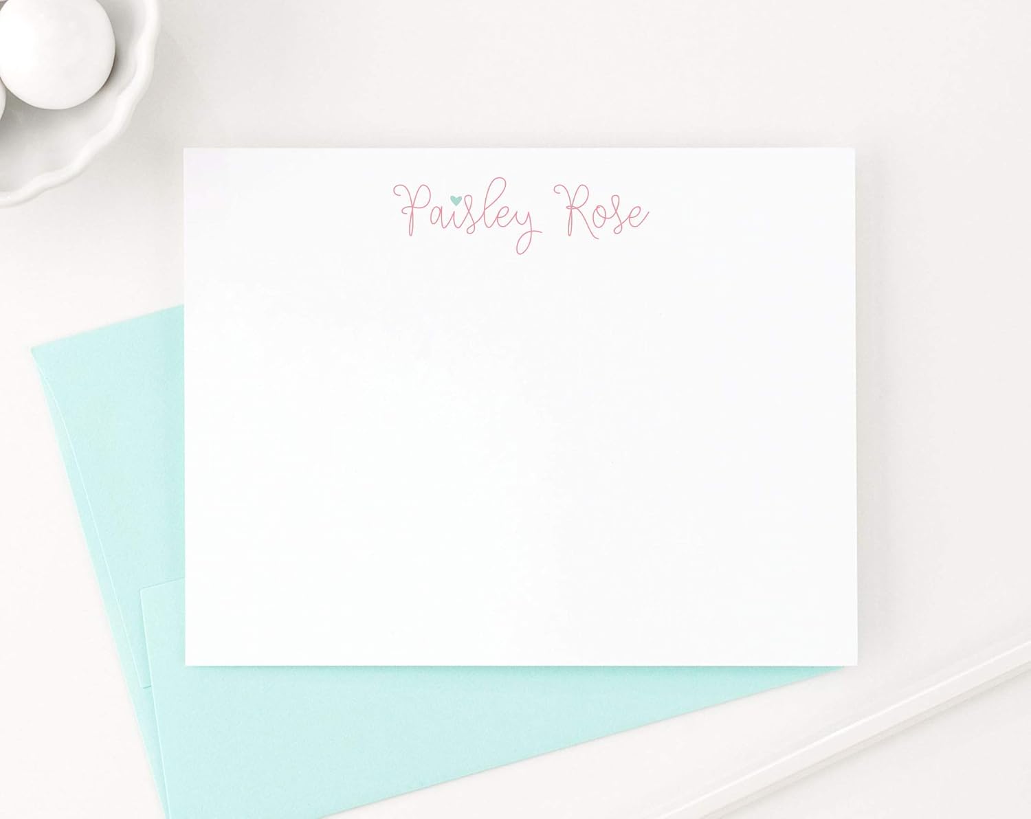 personalized stationery for girls