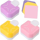 HAUSTGO 3 Way Corner Punch Set, Features Diagonal, Decorative, Rounder Cutter, Three Cutting Options, Enabling Diverse Angle Effects for Various Paper Craft Projects