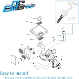 Qagea Igniter Kit 77707-0054 for Pentair MasterTemp & Sta-Rite Heaters view 4