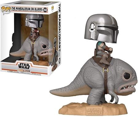 funko mandalorian on blurrg
