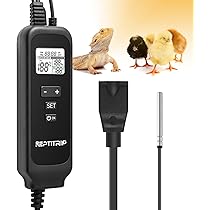 Pid Temperature Controller REPTIZOO Timing Thermostat, In With