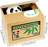LUFENG Panda Money Box Piggy Bank with Clear English Voice view 3