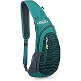 G4Free Sling Bag for Men Women, Small Crossbody Backpack Lightweight Chest Shoulder Bags for Travel, Outdoor and Sports (Mint Green)