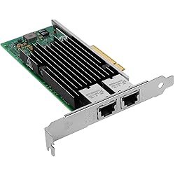 Euqvos 10GbE RJ45 Network Adapter for Intel X540-T2