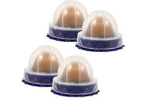 KALLORY 4pcs Cat Energy Candy Balls for Cats and Kittens, Original Flavor Lickable Nutritional Treats,