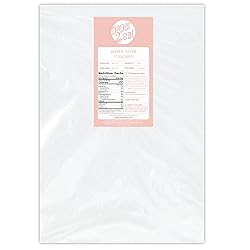 Printable Edible Wafer Paper Sheets from paper2eat