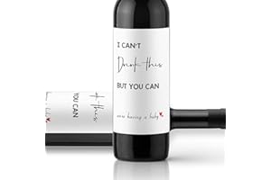 MSEHKM Pregnancy Announcements Wine Labels, ● 8 PCS ● Baby Announcement Wine Labels, Pregnancy Announcement for Aunties, Pregnancy Reveal for Friends, Pregnancy Announcement for Grandparents
