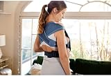 Ergobaby Embrace Soft Air Mesh Baby Carrier Blue Newborn Front Carrier view 8