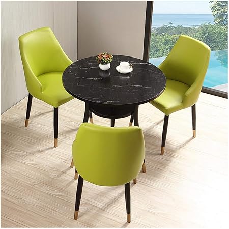 Gaohh Coffee Table And Chair Combination Hotel Reception Business Meetings Office Tables And Chairs Casual And Simple Sales Desk And Chair Balcony Table And Chairs Restaurant 1 Table And 3 Chairs Amazon Co Uk