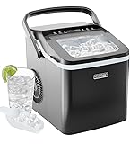 ICEMAN Dual-Size Ice Maker Countertop - Portable