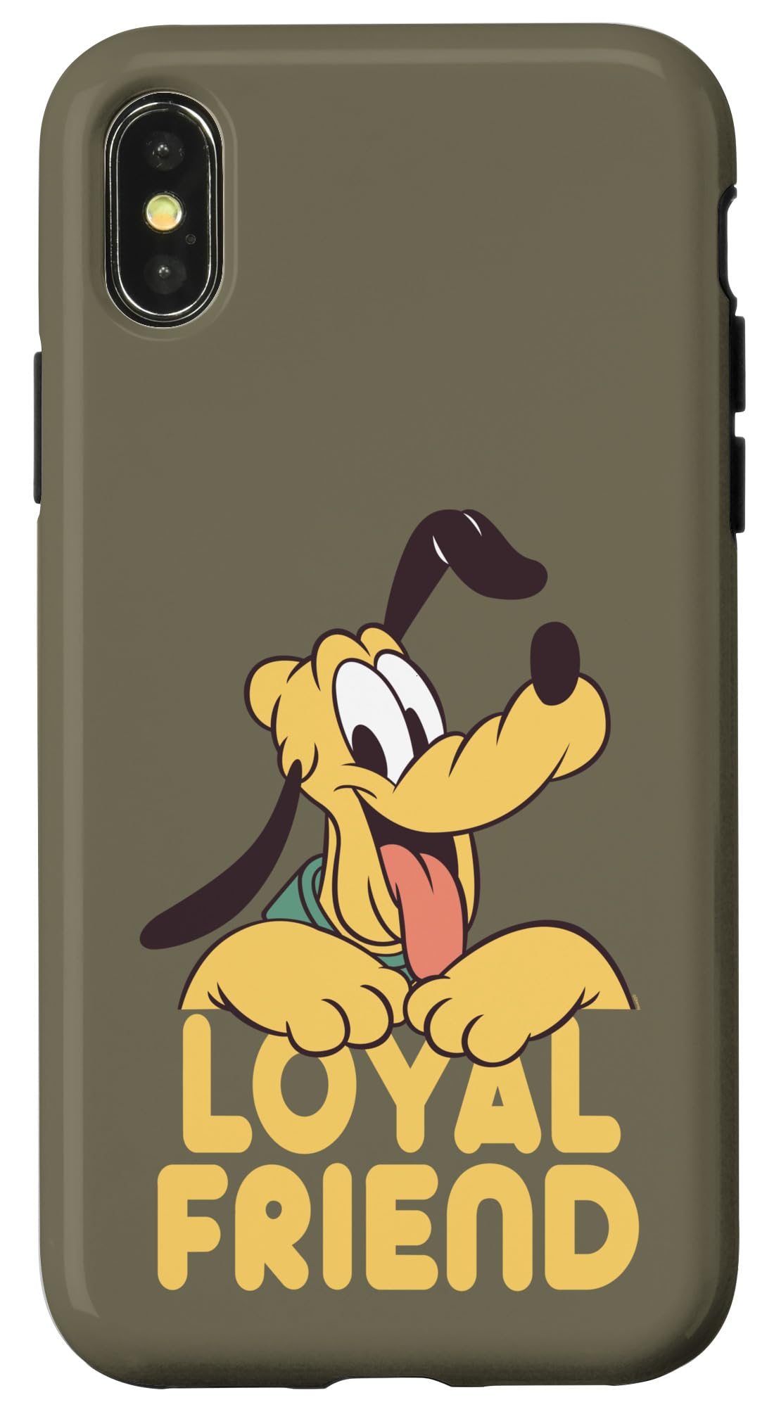 Disney Pluto Mickey Mouse’s Dog Pal Loyal Friend Case for iPhone X/XS