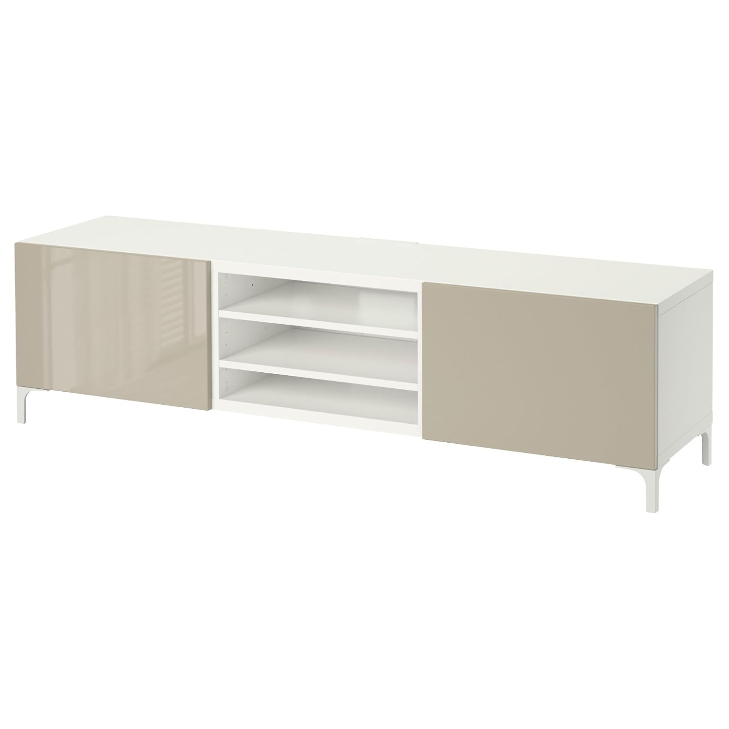 Zigzag Trading Ltd Ikea Besta Tv Bench With Drawers White