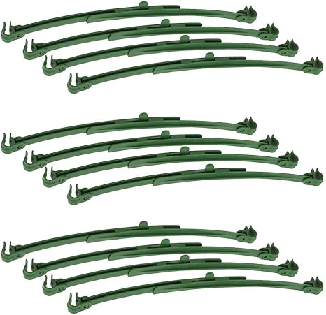 Amazon Bennyue Jp 12pcs 植物サポート杭 植物サポートステーク 植物サポート棒 花サポートステーク メタルガーデンプラント杭 金属植物サポート 園芸 ガーデニング用品 植物に優しい 簡単設置 野菜サポート 花つる 盆栽用 果物 支柱 苗木 固定 園芸用結束用品 支柱