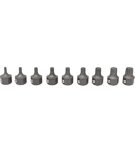 GEARWRENCH 11-Piece Torx Insert Bit Set - Fits 6 & 12 Point Wrenches (8mm, 12mm, 15mm)