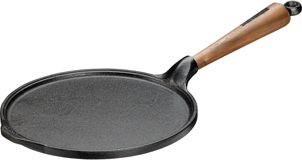 SKEPPSHULTCast Iron Pancake Pan | Walnut Handle