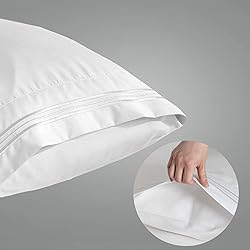 Aormenzy Microfiber Pillow Cases - King Size Set of