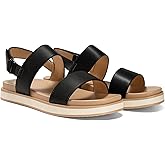 Coutgo Women's Arch Support Adjustable Strap Flat Sandals
