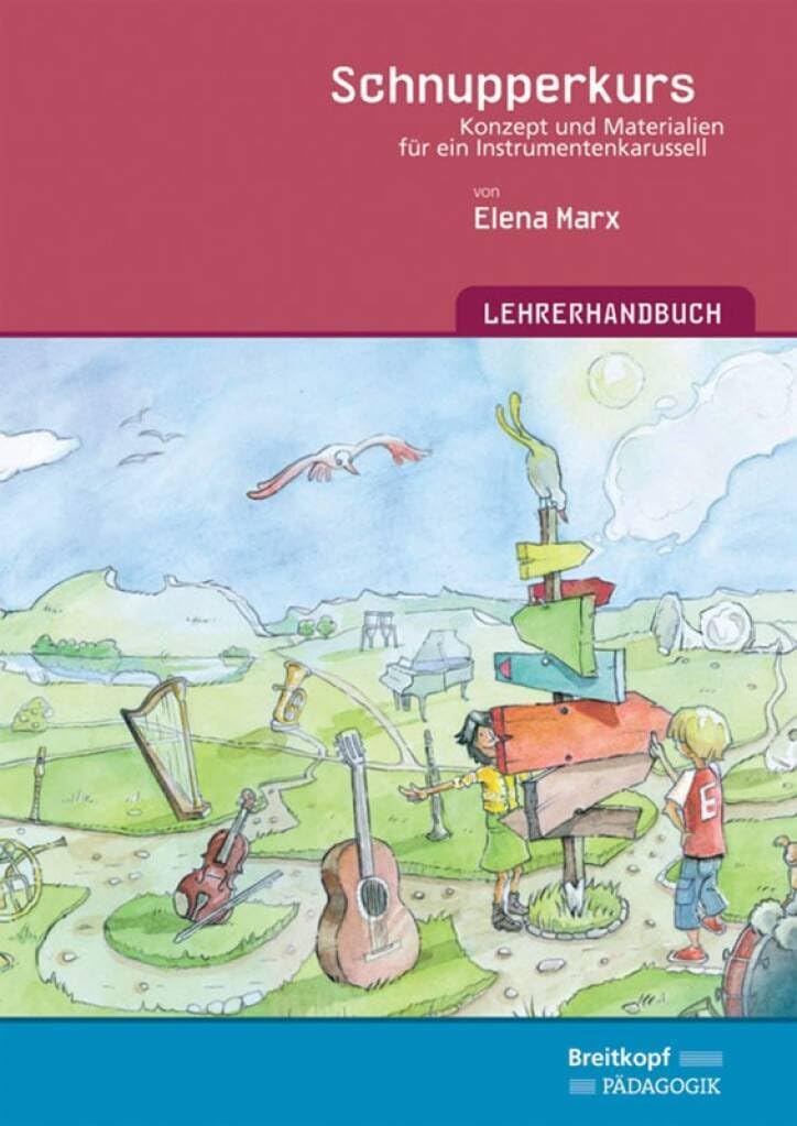 SCHNUPPERKURS LEHRERHANDBUCH KOMPLETT LIVRE SUR LA MUSIQUE