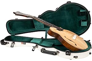 Crossrock Unisex Crf2020-mandolin Crossrock A-Style Mandolin Case fits Gibson A4 | 100% Fiberglass Hardshell with Brand Latch