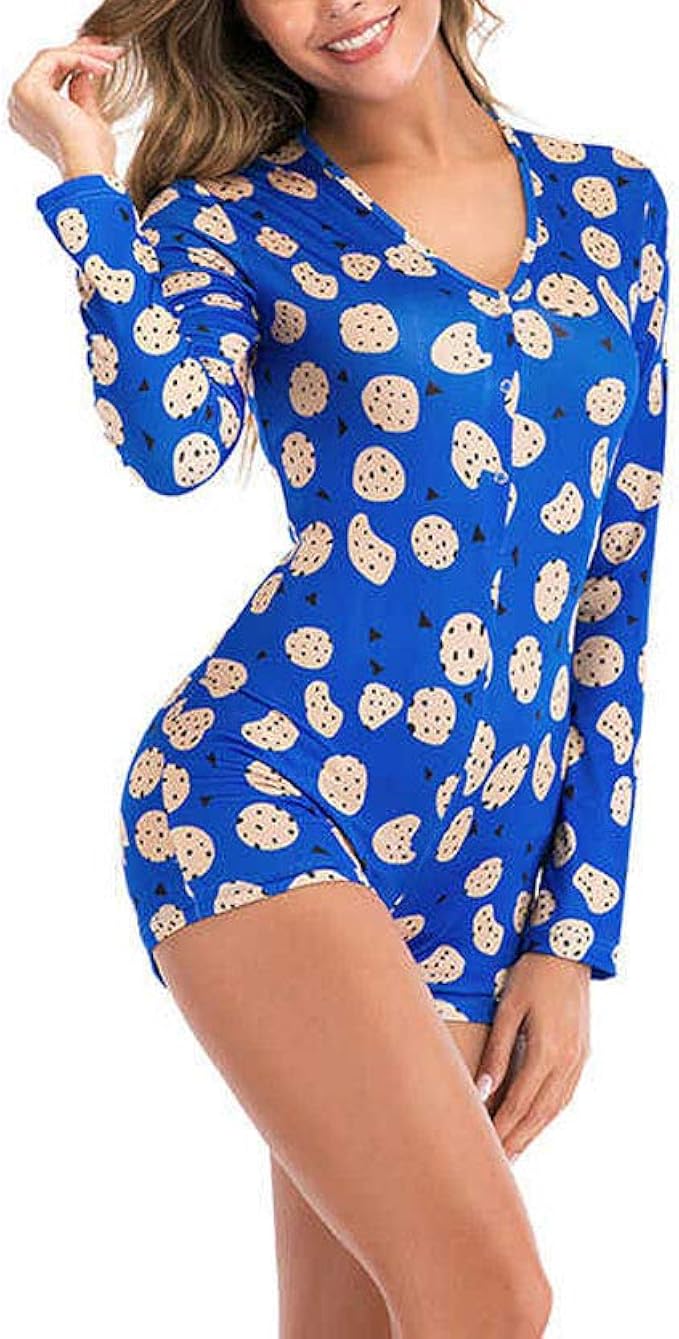 one piece short pajamas