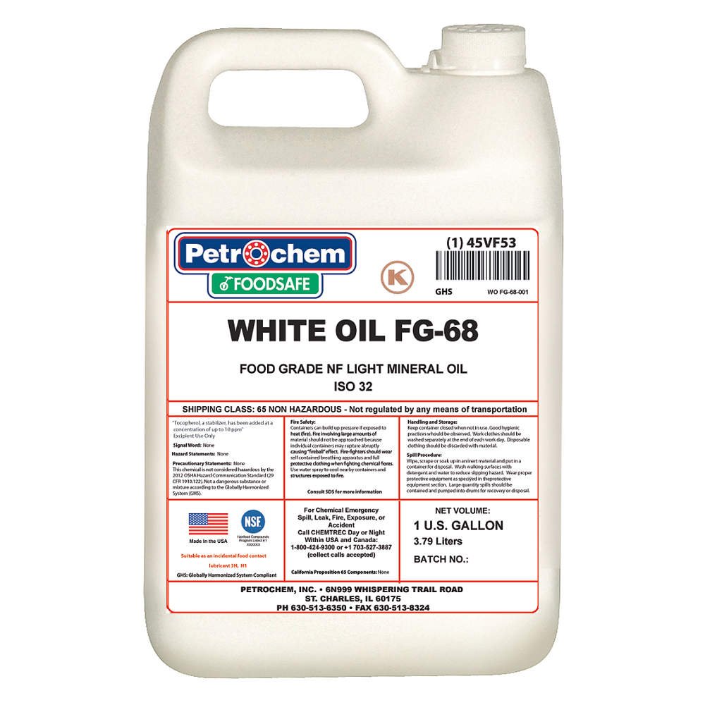 Petrochem Mineral Hydraulic Oil Food Grade 1 gal.