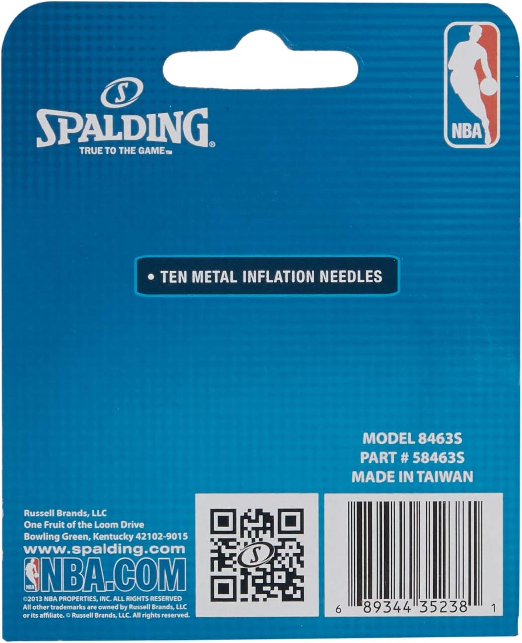 Spalding 10 Pack Inflating Needles : Sports & Outdoors