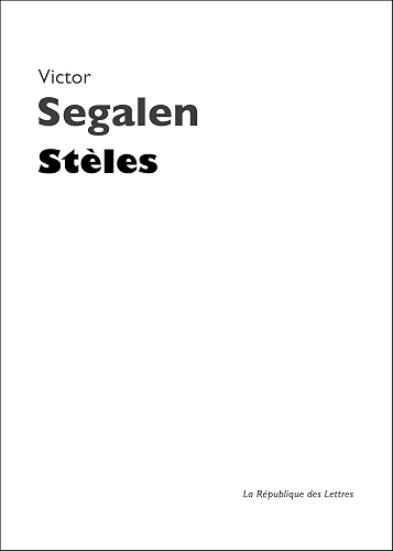 Download Stèles (Poésie t. 97) PDF