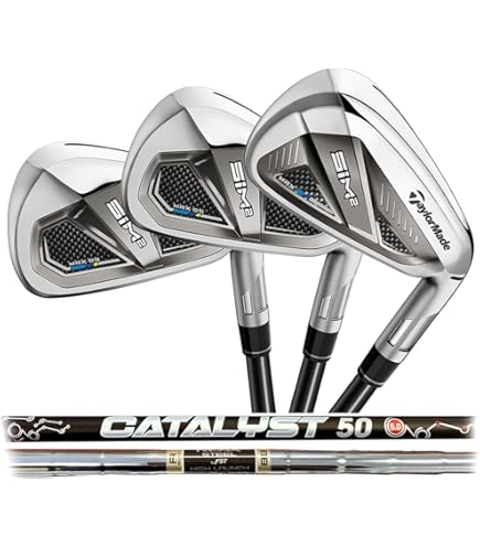 Amazon.com : TaylorMade Sim 2 Max OS #5 Single Iron, KBS