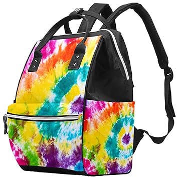 tie dye diaper bag