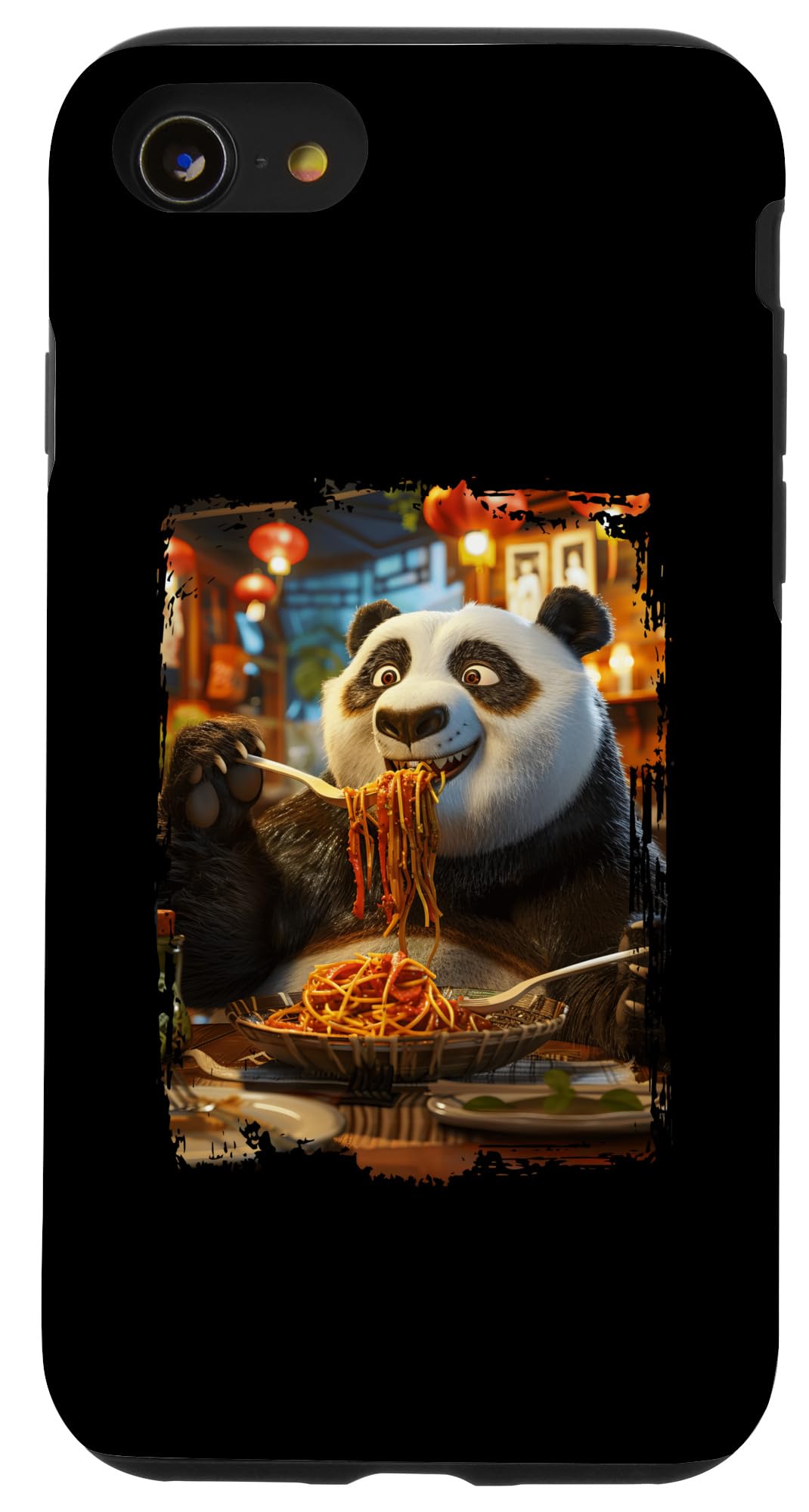 iPhone SE (2020) / 7 / 8 Panda Pasta Case