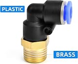 ERGAOBOY PC6-02 6mm Tube AD x 1/4 BSP Male Plug Fittings Pack 2 view 5
