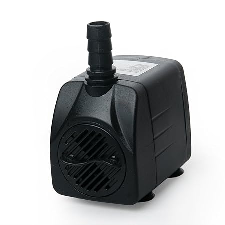 edi-tronic 12V Wasserpumpe 8W 780l/h Teichpumpe Gartenteichpumpe Pumpe Garten Teich Wasser Tauchpumpe Aquariumpumpe