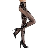 Natori Women's -203 Dragon Toss Net Tights, NAT, Black, S