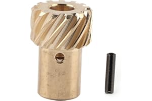 ANKROYU Distributor Gear, 350 0.500" Shaft Diameter Bronze Distributor Gear, Replacement Roller Cam Distributor Gear for Chev