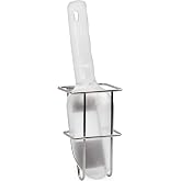 Darware Ice Maker Scoop w/Holder (2-Piece Set); Scooper Accessory for Counter Top Ice Makers and Machines