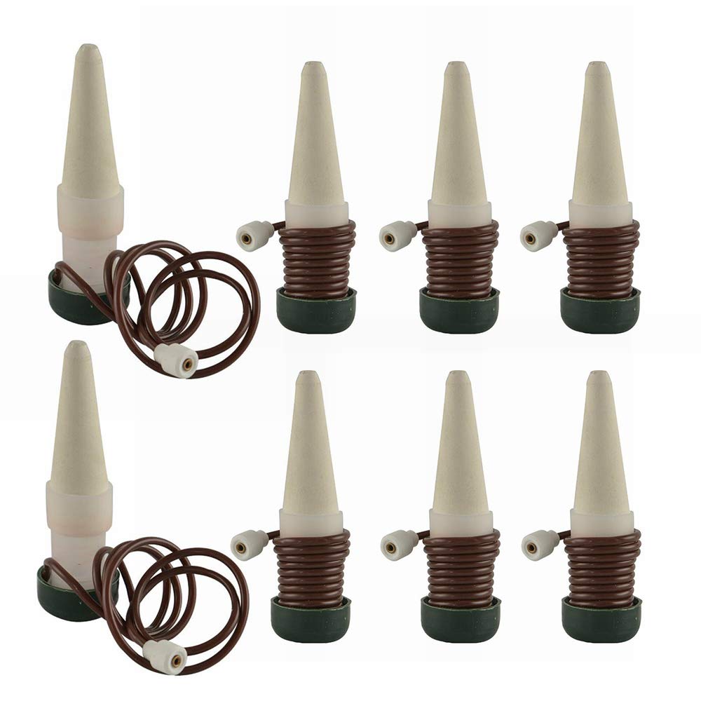 tooloflife Watering Stakes Automatic Watering System, 8 Pack Plant Self Drip Irrigation Waterer Slow Release for Indoor or Outdoor Houseplants Use