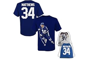 OmniSport Matthews #34 Home/Away Kids Jersey Hockey T-Shirt Set