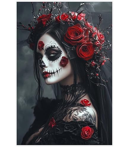 Amazon.com: Isabella Muerta by Daniel Esparza Mexican Pinup Day of