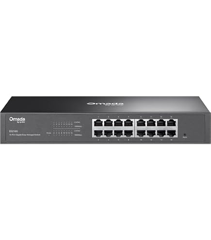 Amazon.com: TP-Link TL-SG216E, 16 Port Gigabit Easy Managed Switch