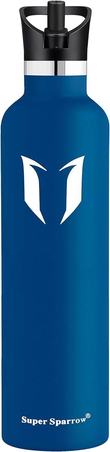Super Sparrow Water Bottle Stainless Steel, 1000ml, Insulated Metal Water Bottles, Standard Mouth Flask, BPA Free - Image 3