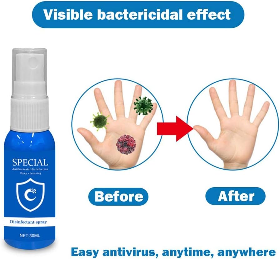 Hand Sanitizer Spray, Nourich Lasting Protection, Effective Kills 99.99% of Germs, Bacteriostatic Gel Refreshing Quick Drying Hand Wash Gel, Light Moisturizing Handwash Antibacterial Hand Sanitisers(