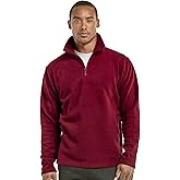 Knocker Men's Polar Fleece Quarter Zip Pullover