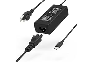 HBONY Chromebook Charger : USB C Type C Chromebook Laptop Charger for HP Chromebook Charger,Lenovo Chromebook Charger,Acer Chromebook Charger,Dell/Samsung/Google/Asus,Fast 45W Power Cord Adapter Replacement