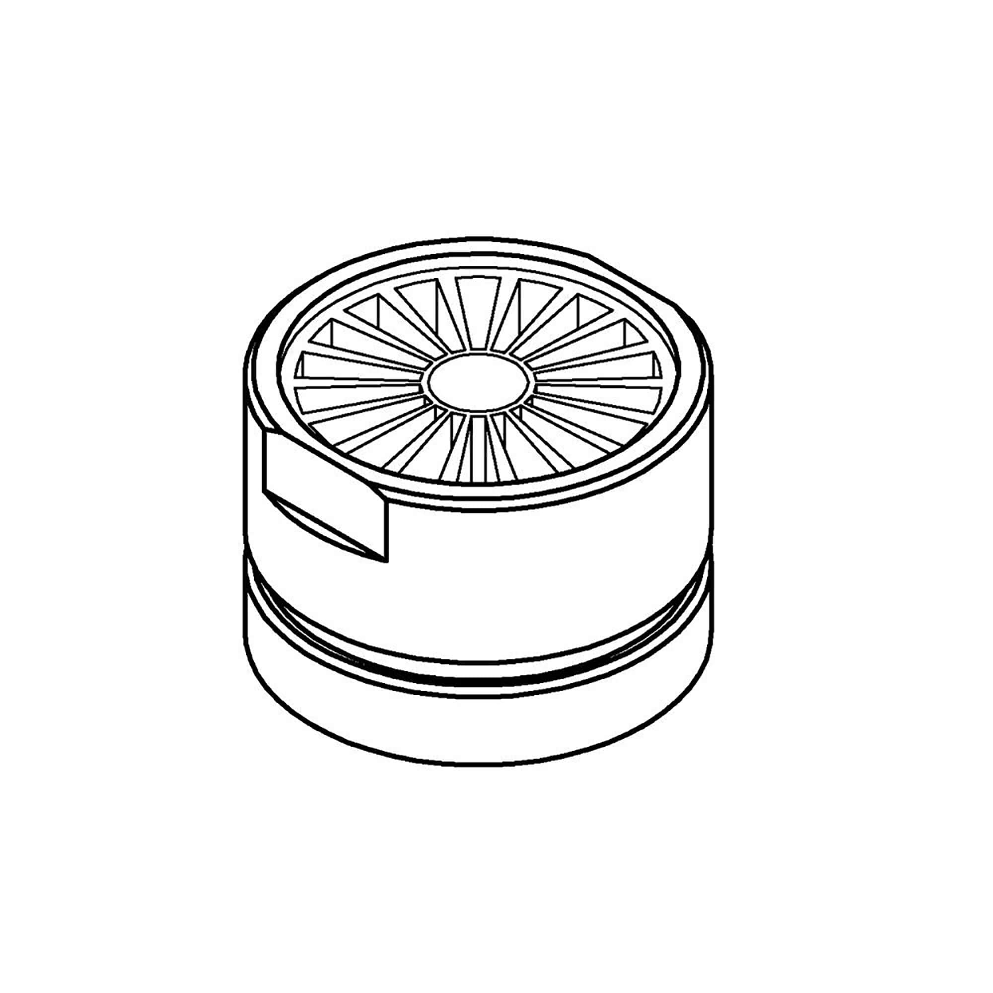 GROHE Flow Straightener Chrome 46164000