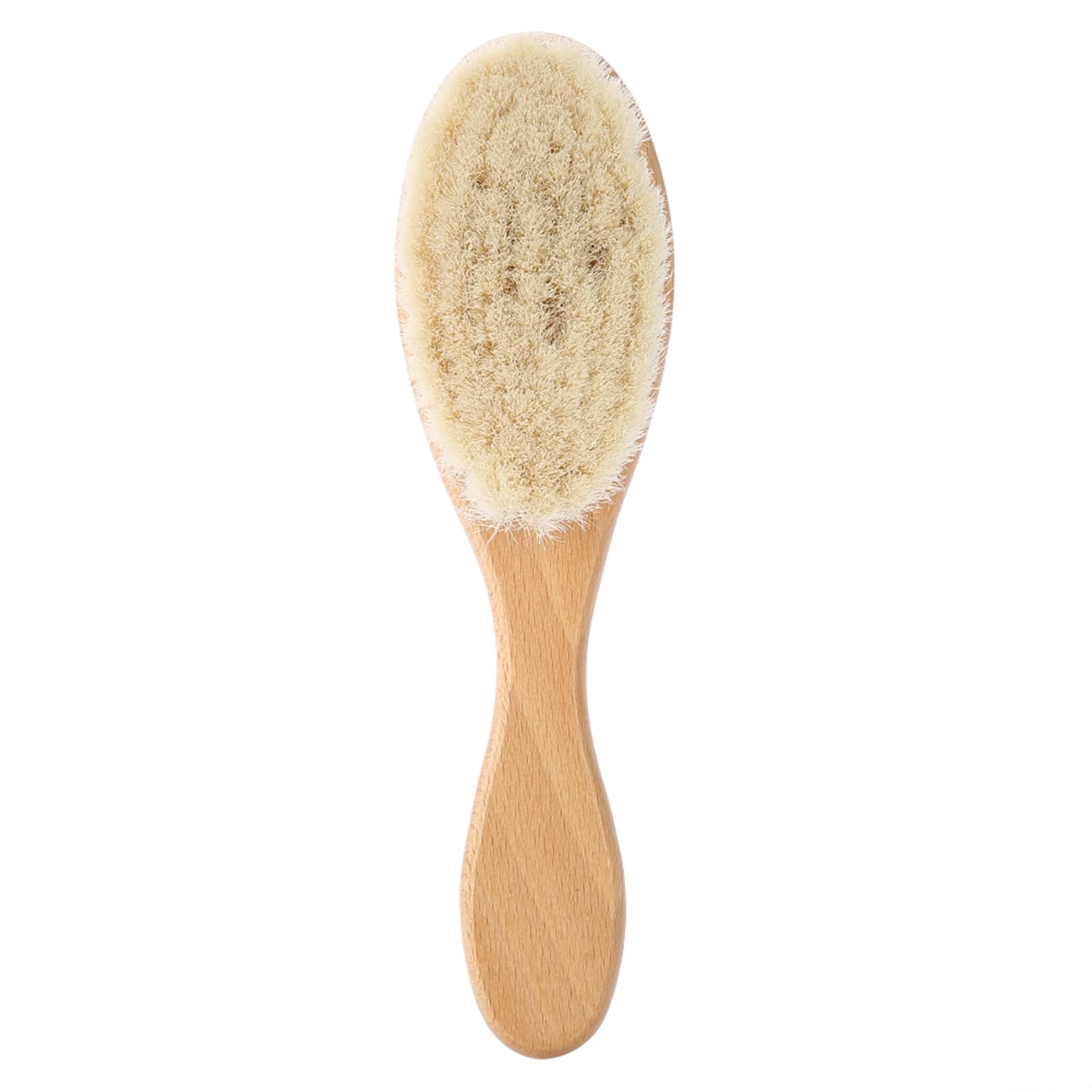 Boar Bristle Hair Brush, Slick Back Hair Brush Retro Gentle Baby Shampoo Comb Hairbrush for Household and Salon