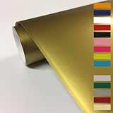 vgoltd Gloss Self-Adhesive Vinyl Wrap 60 x 1000 cm Gold Furniture Sticker view 8