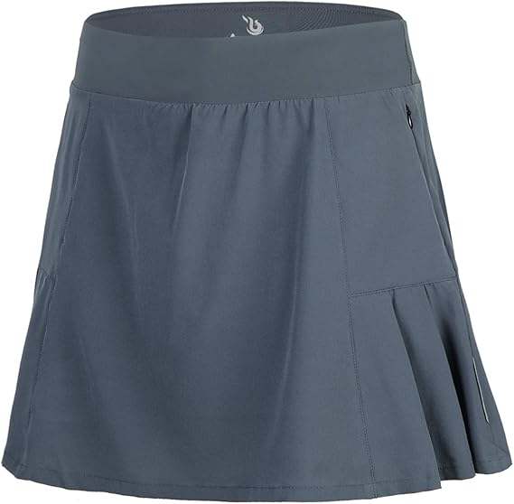 beroy Women Quick Dry and Breathable Cycling Skirt Shorts, Bike Skorts Pantskirt with 3D Padded